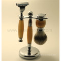 Luxurious Shave Razor Badger Shaving Brush